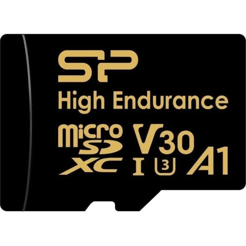 Scheda MicroSD Silicon Power Alta Resistenza 128GB V30 con Adattatore