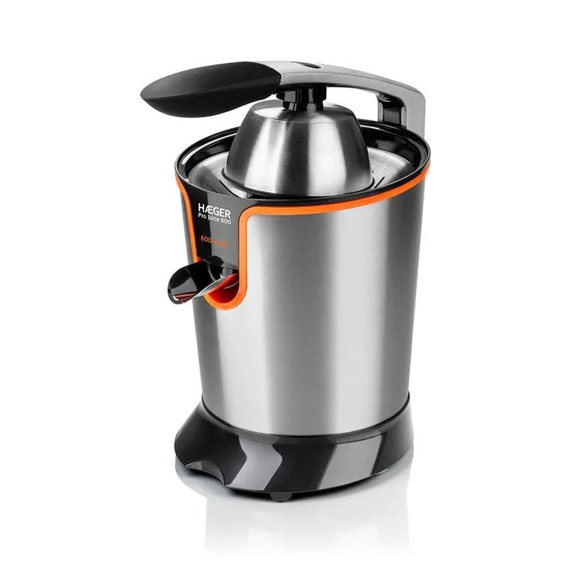 Spremiagrumi elettrico Haeger CJ-600.007A acciaio inox 600W antigoccia