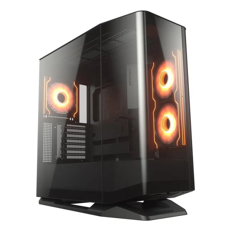 Case Cougar FV270 RGB vetro temperato Nero Midi Tower airflow panoramico