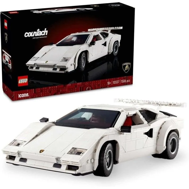 LEGO Icons Lamborghini Countach 5000 Quattrovalvole 10337 1506 pezzi