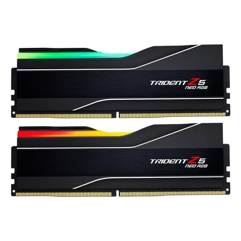 Memoria RAM G.Skill Trident Z5 Neo RGB F5-8000J3848H16GX2-TZ5NR 32GB 2x16GB DDR5 8000MHz CL38 AMD EXPO RGB Multicolore