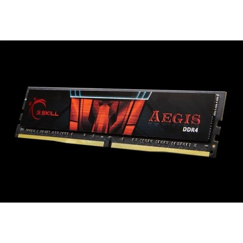 Memoria RAM G.Skill Aegis F4-2400C17S-16GIS 16GB 1x16GB DDR4 2400MHz Single Channel Dissipatore