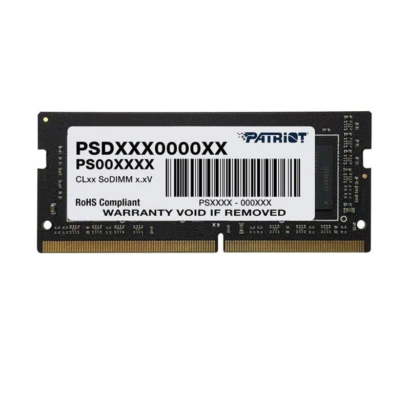 Memoria RAM Patriot Signature Line Premium 8GB 1x8GB DDR4 3200MHz CL22 SO-DIMM 260-pin Nero