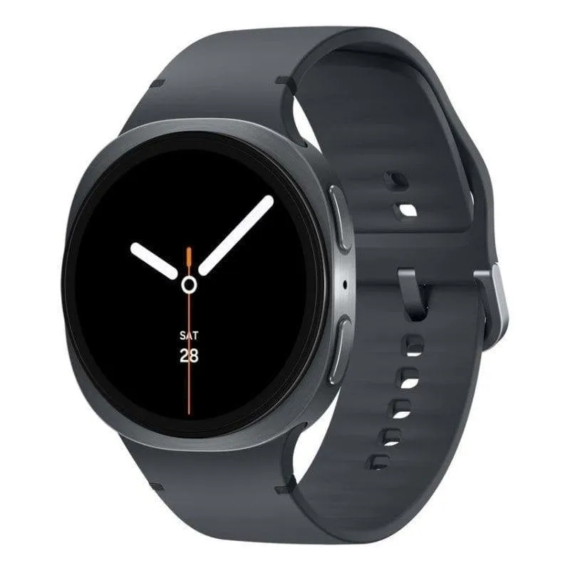 Samsung Galaxy Watch8 Bluetooth GPS NFC 44mm Super AMOLED Grafite M/L Resistente Acqua IP68 Pulsimetro
