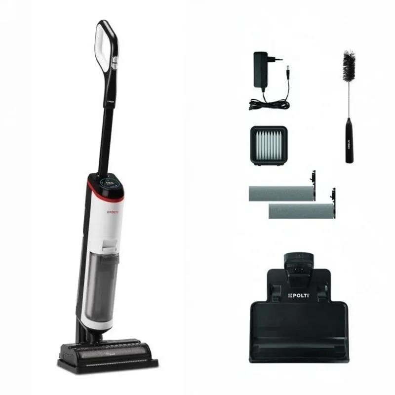 Aspirapolvere senza Fili Polti WD30C 450W 35 minuti Secco e Umido Filtro HEPA