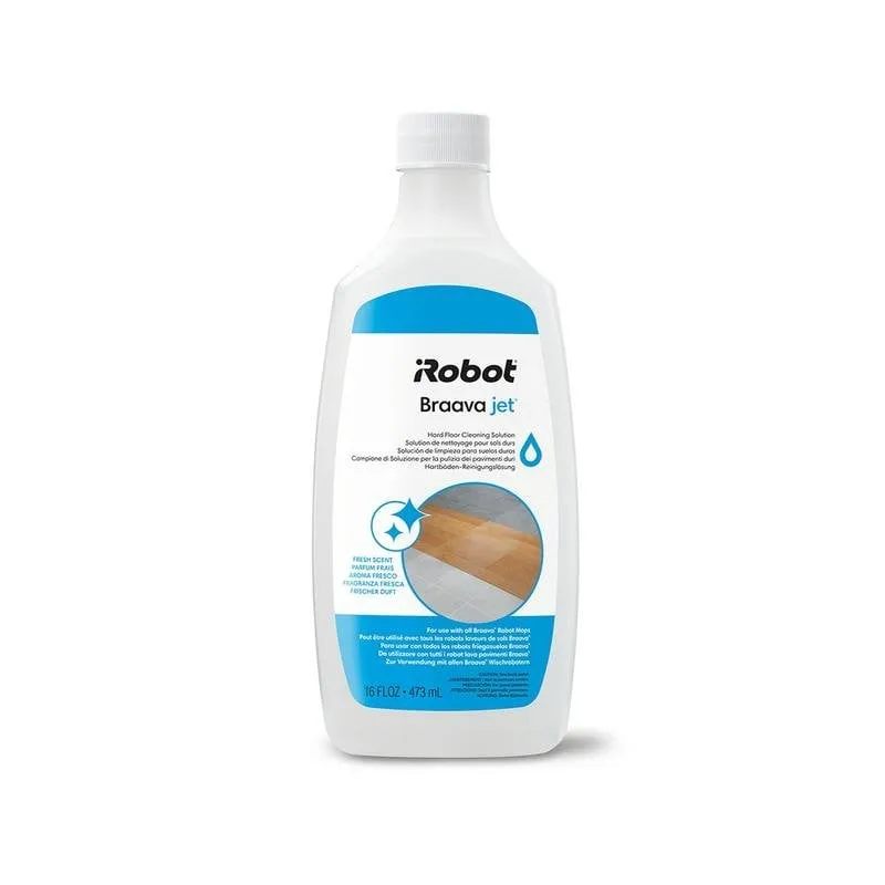Liquido detergente iRobot Braava jet per parquet e superfici delicate 0.473L