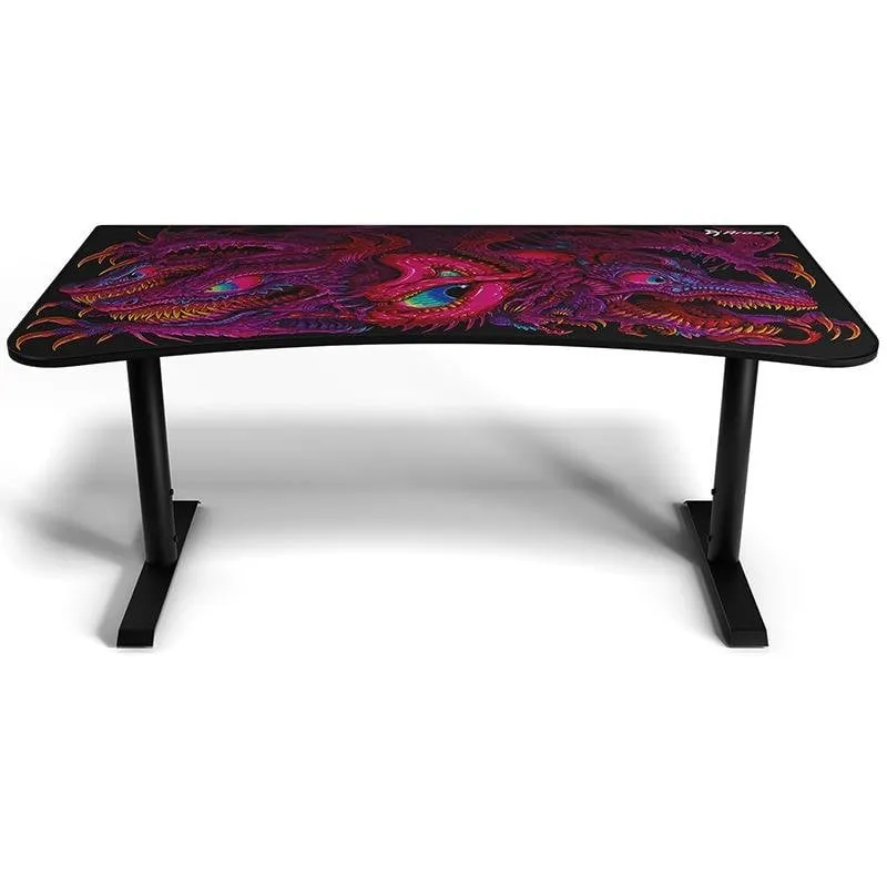 Mesa Gaming Arozzi 160cm Fibra di legno Gestione cavi Altezza regolabile