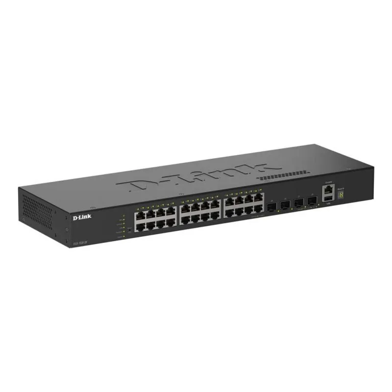 Switch D-LINK DGS-1530-28/E 24 Porte Gigabit 4x10G SFP+ Gestito Rackmount