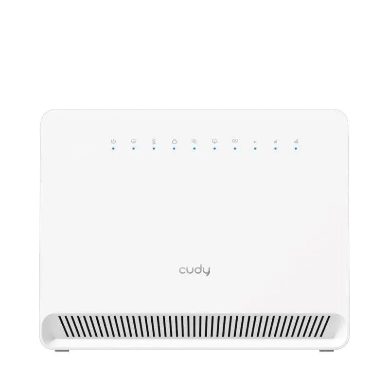 Router Cudy LT400V 4G LTE Fast Ethernet 300Mbps Con Voce 2 Antenne