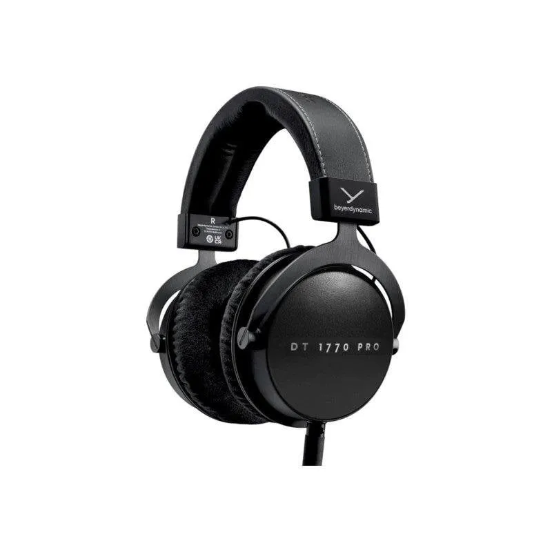 Auricolari Beyerdynamic Dt 1770 Pro Mk II cablati mini XLR per studio circumaurali neri