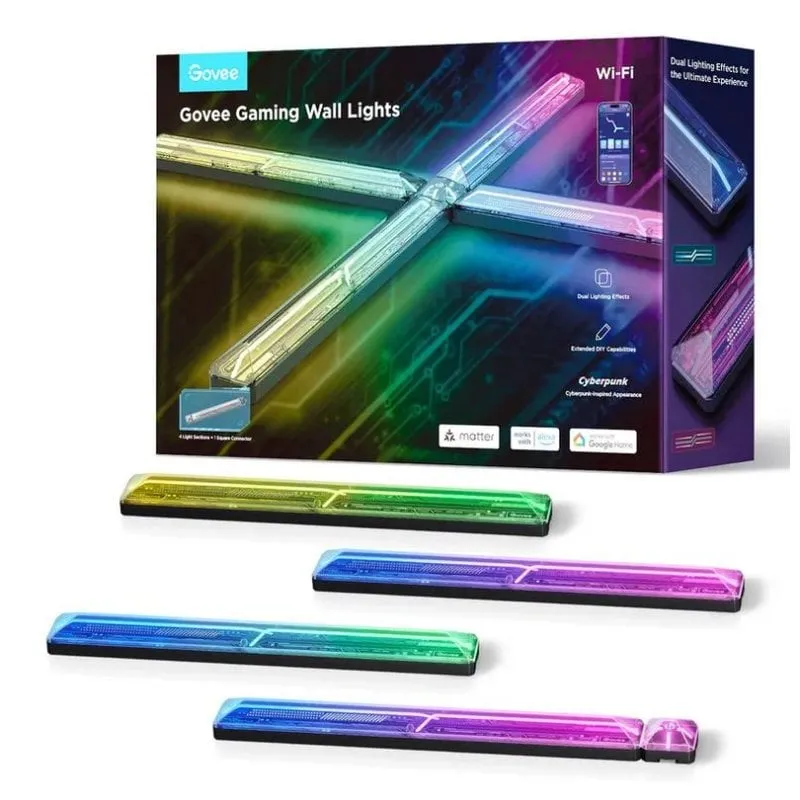 Luce da parete intelligente Govee H6063 multicolore Wi-Fi Bluetooth LED 72 W