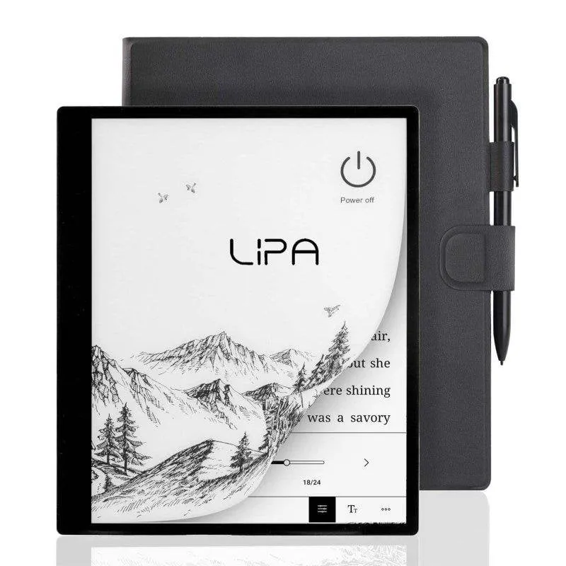 Libro Elettronico Lipa ET10 10,3" WiFi Android 11 Stylus Custodia
