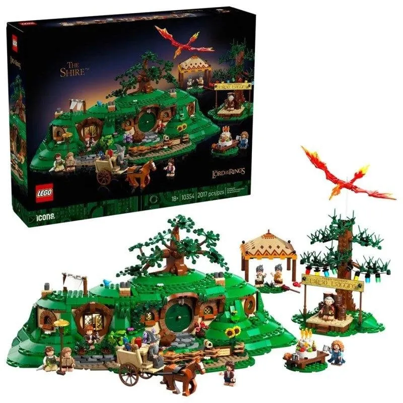 LEGO Icons Il Signore degli Anelli La Contea 10354 2017 pezzi