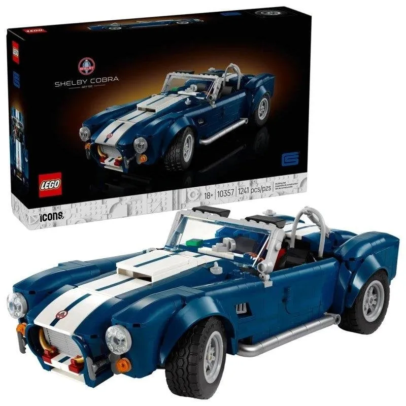 LEGO Icons Shelby Cobra 427 S/c 10357 1241 pezzi