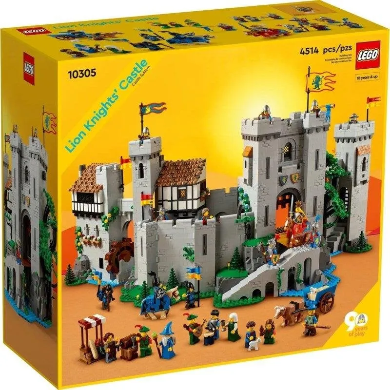 LEGO Icons Castello dei Cavalieri del Leone 10305 4514 pezzi