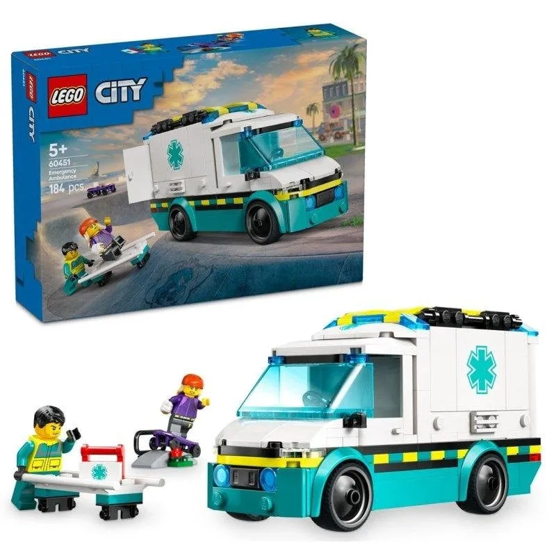 LEGO City Ambulanza 60451 184 pezzi