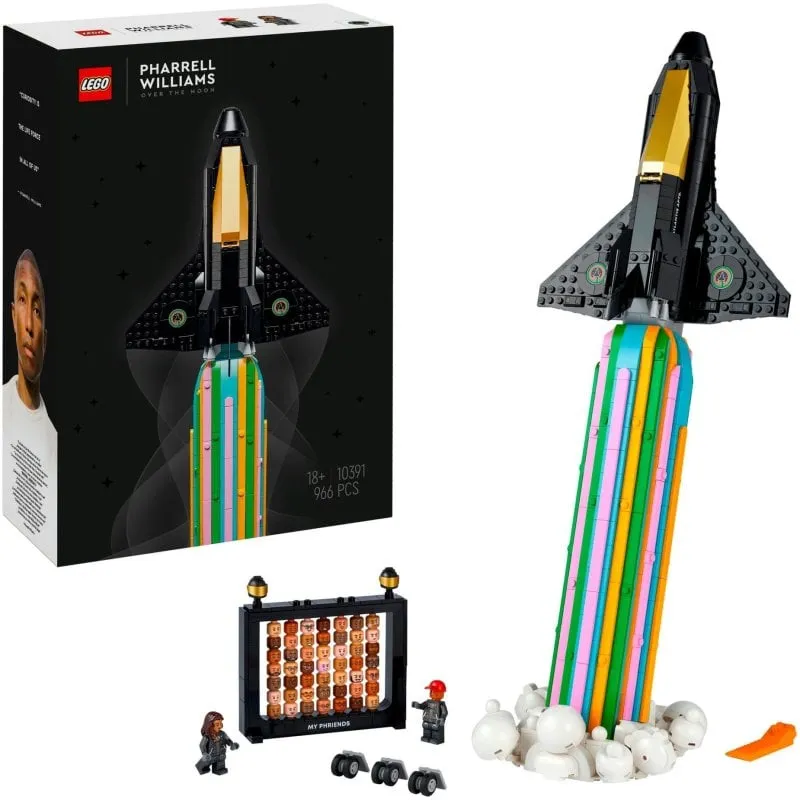 LEGO Icons Over The Moon con Pharrell Williams 10391 1940 pezzi