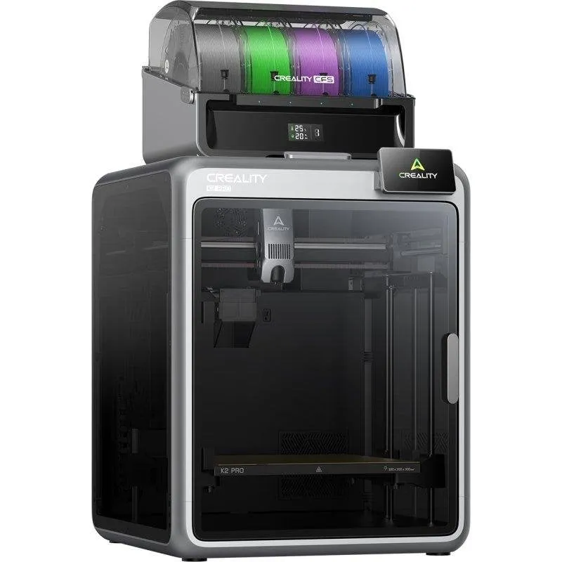 Stampante 3D Creality K2 Pro Combo Multicolore 300x300x300mm WiFi Camera AI Auto-leveling