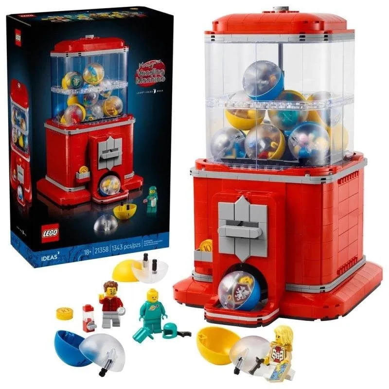 LEGO Ideas Macchina Distribuzione Minifigure 21358 1343 pezzi