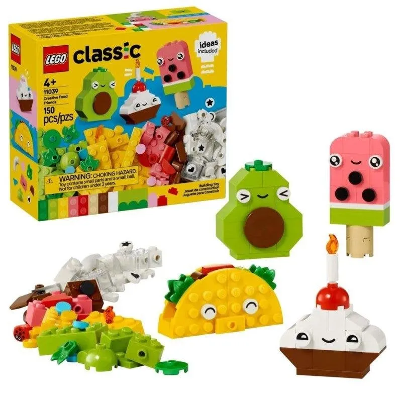 LEGO Classic Amigos Creativos De La Comida 11039 150 pezzi