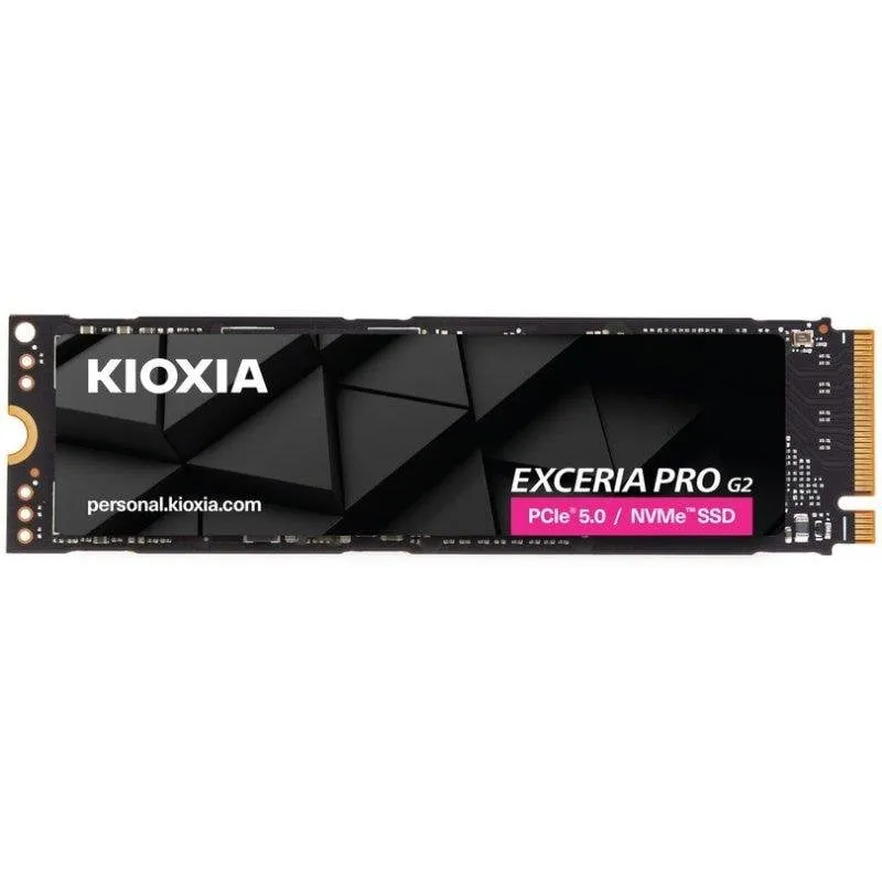 Disco Duro Kioxia EXCERIA PRO G2 2TB SSD M.2 PCIe 5.0 14900MB/s Dissipazione Termica