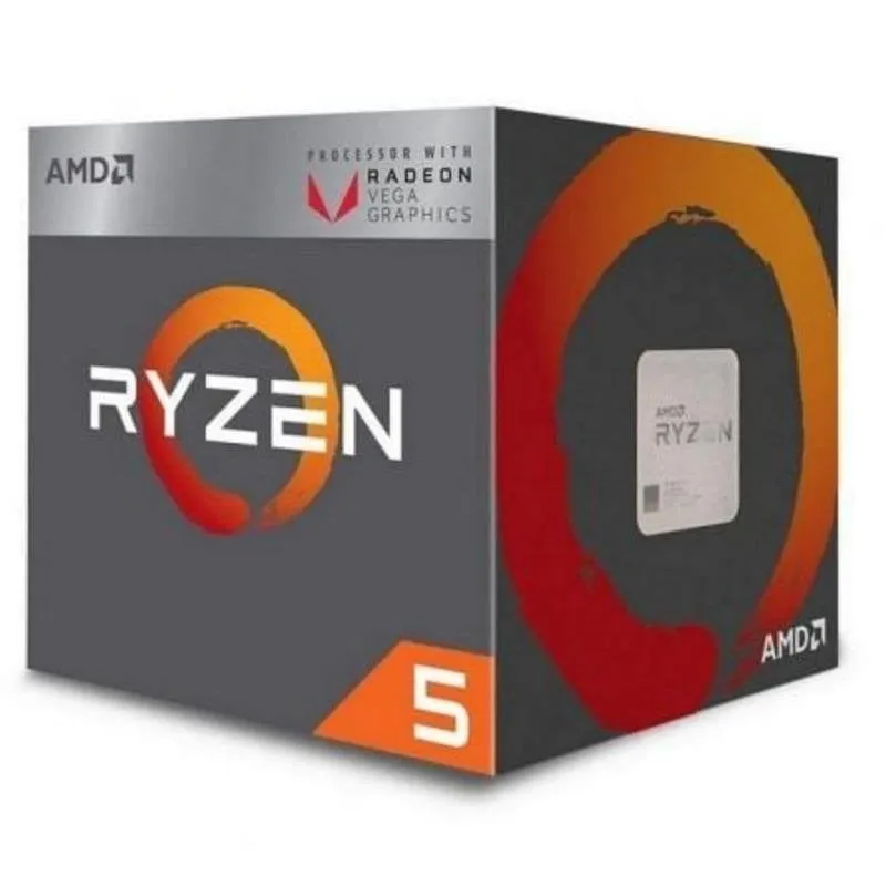Processore AMD Ryzen 5 3400G 4 Nuclei 3,7 GHz Frequenza base 4,2 GHz Frequenza turbo Radeon Vega 11 Overclocking