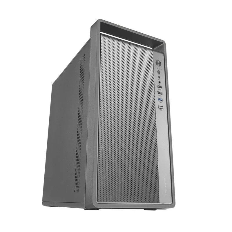 Tacens Fortis II Mini Tower Microatx Front Mesh Rear Fan 12cm Fdb Steel Spcc Black Handle