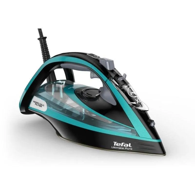 Ferro da stiro Tefal Ultimate Pure FV9844 Durilium Autoclean 3200 W 250 g/min nero blu