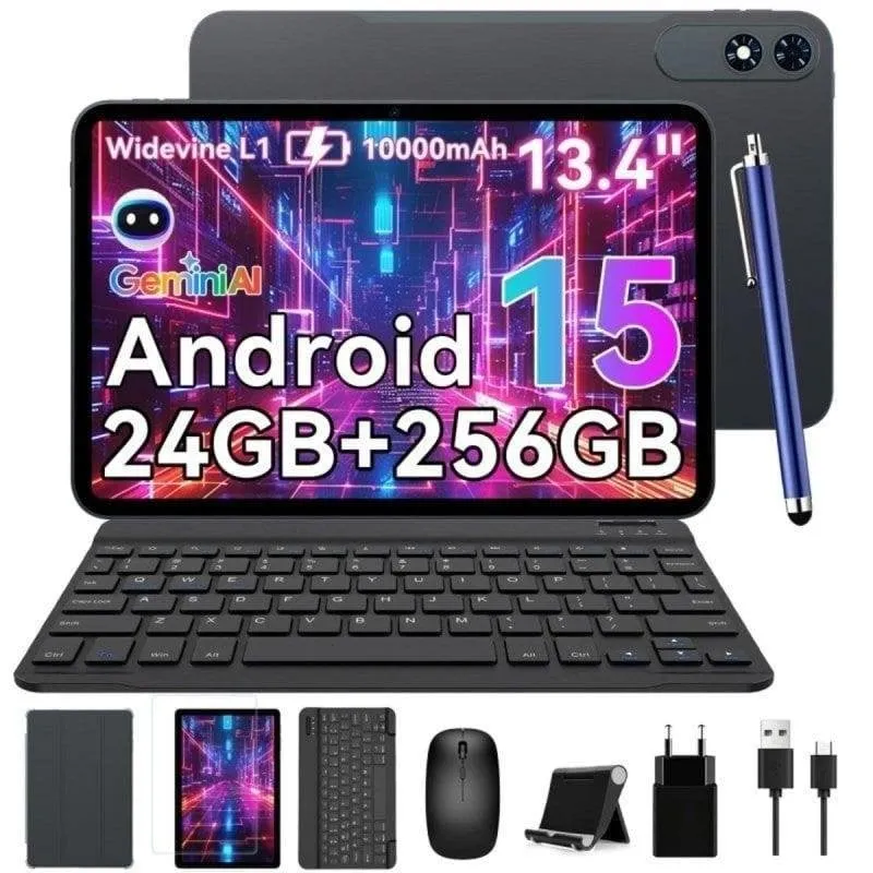 Tablet TABWEE T60 Pro WiFi 13,4" 8GB 256GB Nero Stylus Pen
