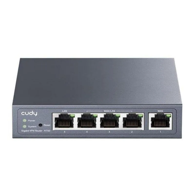 Router Cudy R700 Multi-WAN Ethernet Gigabit 25.000 Connessioni VPN Avanzata