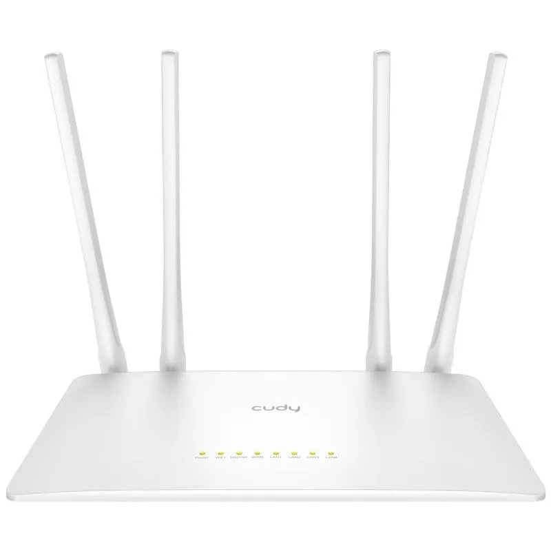 Router Cudy WR1200 Dual Band Wi-Fi 5 867Mbps VPN Antenne Esterne