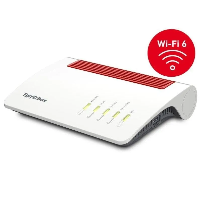 Router Fritz Box 7590 AX Wi-Fi 6 ADSL2+ VDSL 3,6 Gbps Dual Band