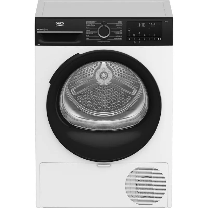 Secadora a pompa di calore Beko BM3T48249W 8 kg Classe C ProSmart Inverter