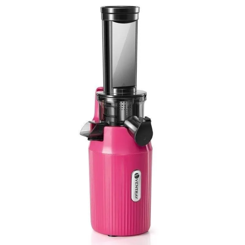 Estrattore Ventray Mini Ginnie Rosa 60 RPM Prensatura Lenta Compatto