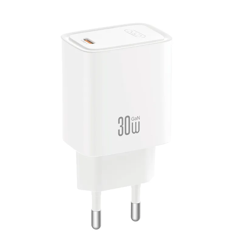 Caricatore da rete XO Design CE53, 30 W, 3 A, 1 x USB-C, Bianco