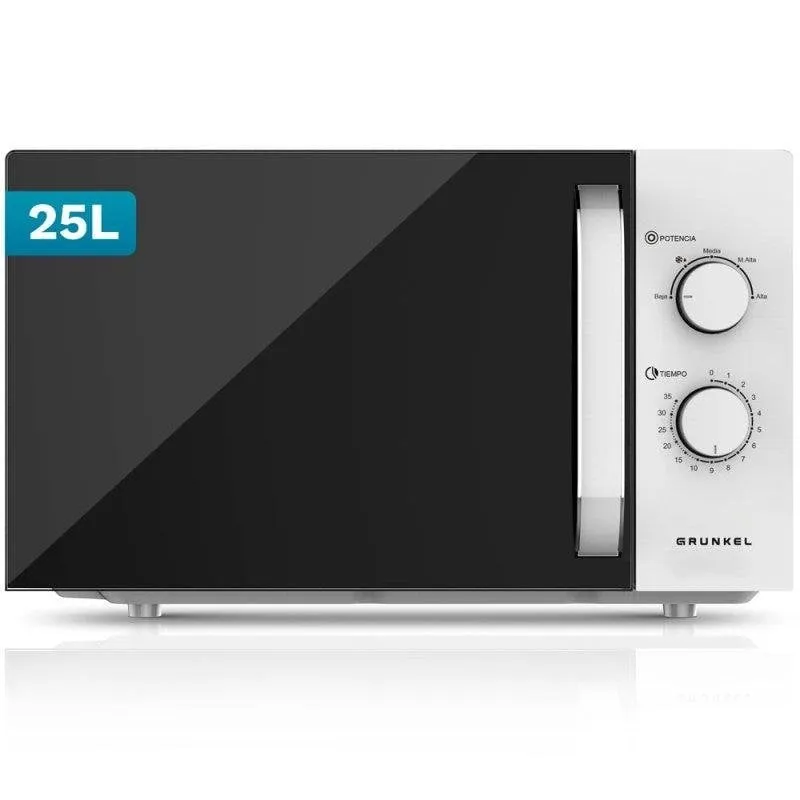 Microonde Grunkel MW-25EASY 25L 850W Funzione Scongelamento Temporizzatore