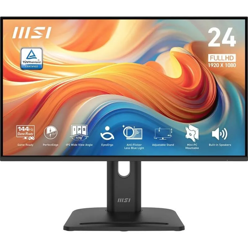 Monitor MSI Pro MP245PG E14 23.8" FullHD 144Hz IPS 4ms Altoparlanti