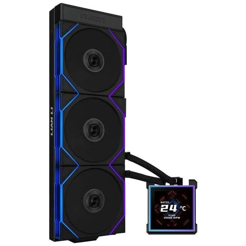Refrigeración Líquida Lian Li HydroShift II LCD-S 360 mm 3 Ventilatori RGB IPS