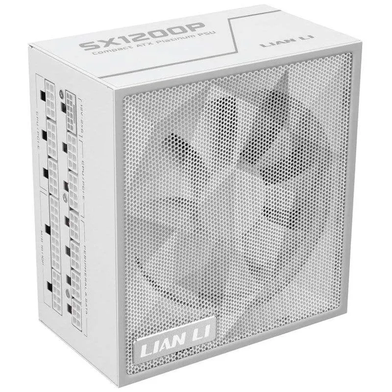 Fonte di Alimentazione Lian-Li SX Platinum 1200W 80 PLUS Platinum modulare bianca