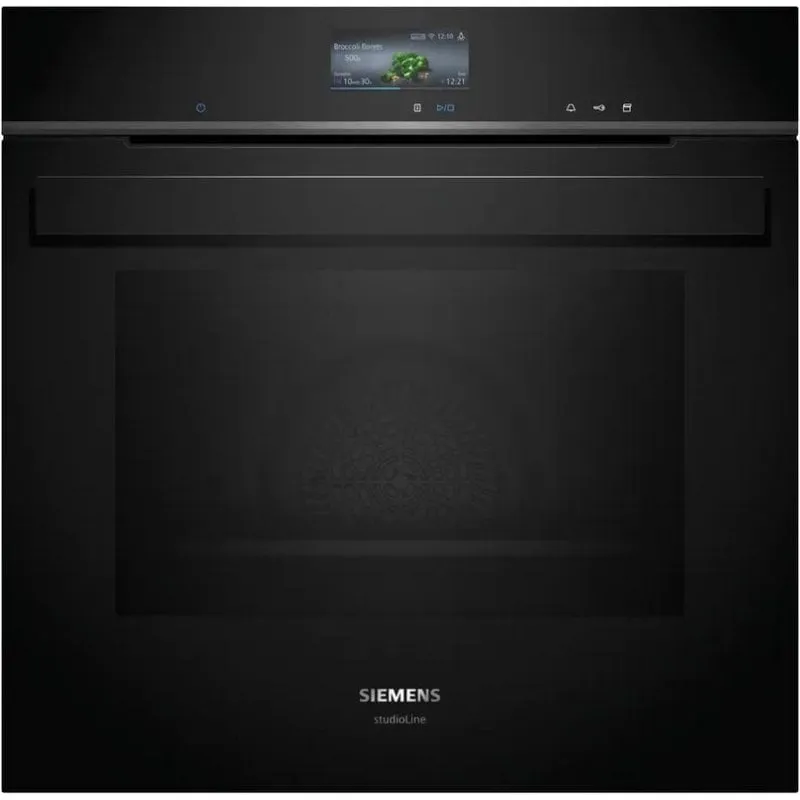 Horno elettrico Siemens HR976GMB1 71L Acciaio Inox Nero autopulente Wi-Fi