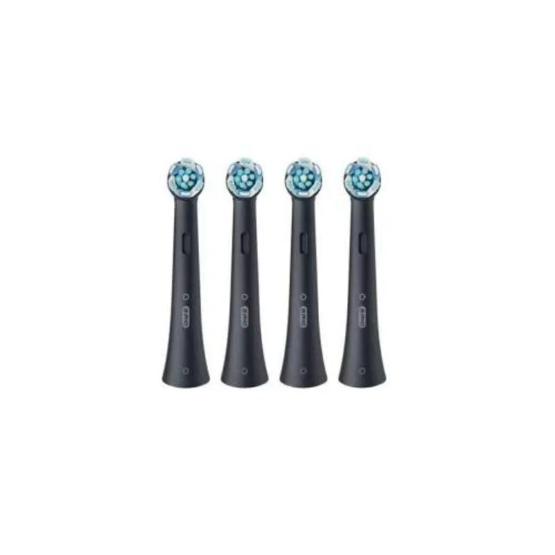Testine di Ricambio Oral-B iO Gentle Care 4 Unità Gengive Sensibili Nero
