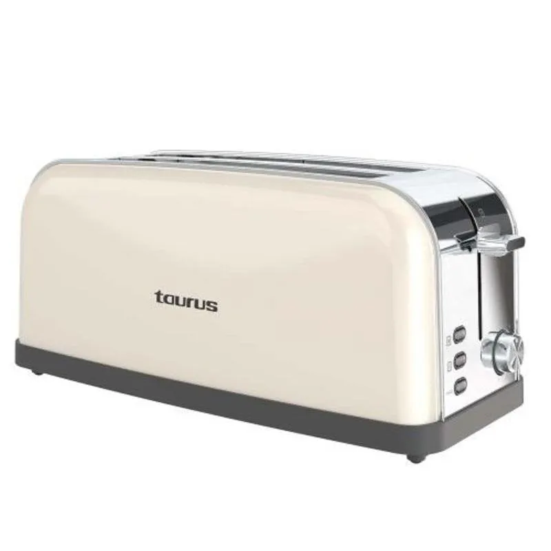 Tostapane Taurus Beige 1500W 2 Fessure 7 Livelli Extraelevazione