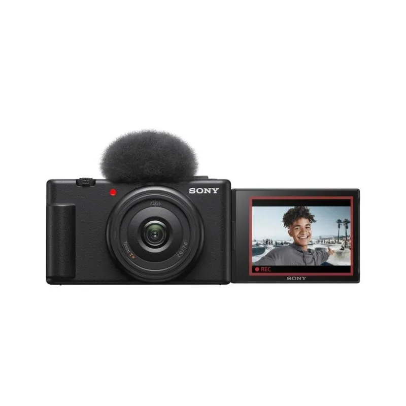Fotocamera digitale Sony ZV-1F 20,1MP 4K Ultra HD Touch Screen Nera