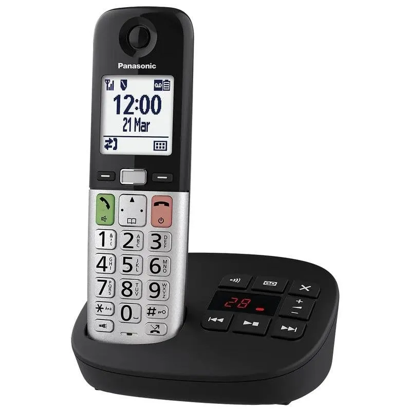 Telefono Panasonic KX-TGU430 Wireless DECT Display 2.4" Altoparlante Rubrica 1000 Numeri