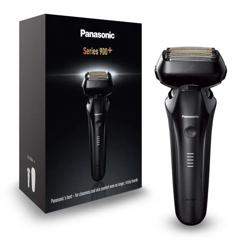 Rasoio Elettrico Viso Panasonic ES-LS6A Senza Filo 50min Funzionamento a Umido 6 Lame Ricarica Rapida