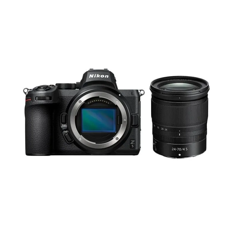 Fotocamera Mirrorless Nikon Z 5 24.3MP 6016x4016mm Full-Frame 24-70mm WiFi Bluetooth