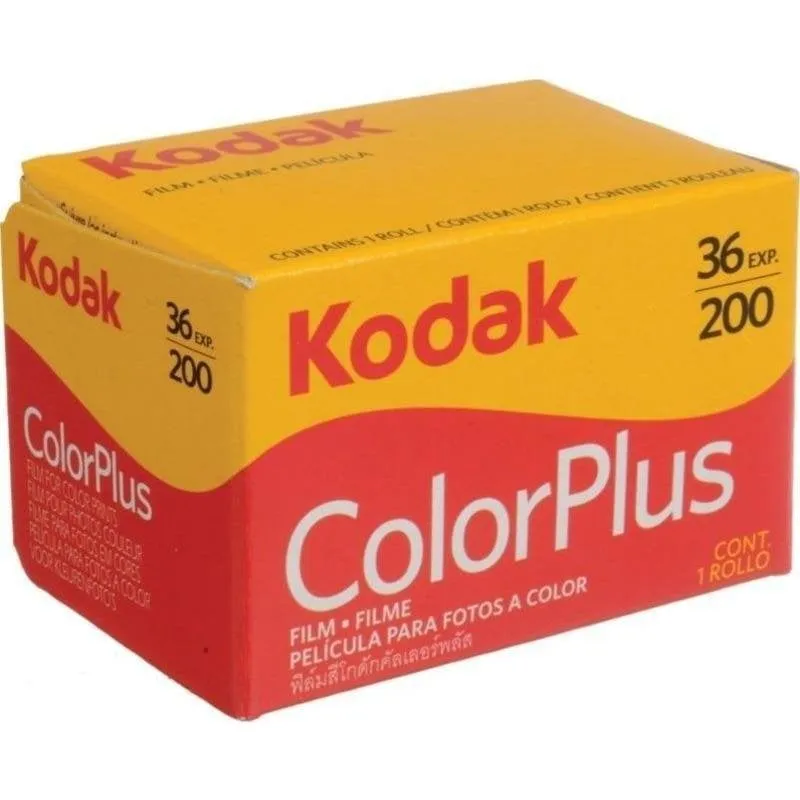 Pellicola fotografica Kodak ColorPlus 200 35mm 36 esposizioni ISO 200 colore