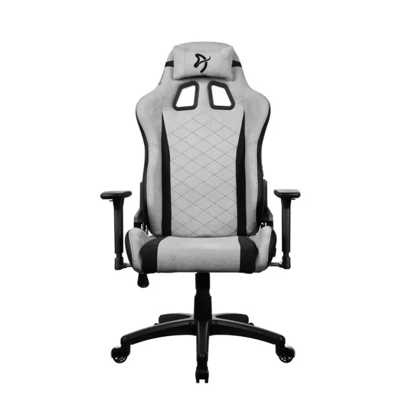Sedia gaming Arozzi Avanti SoftFabric Light Pilkas tessuto 3D braccioli reclinabile