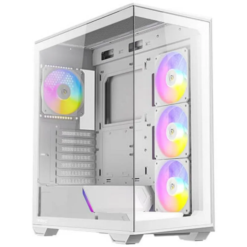 Case Antec C3 ARGB Bianco Torre Media Vetro Temperato ATX RGB