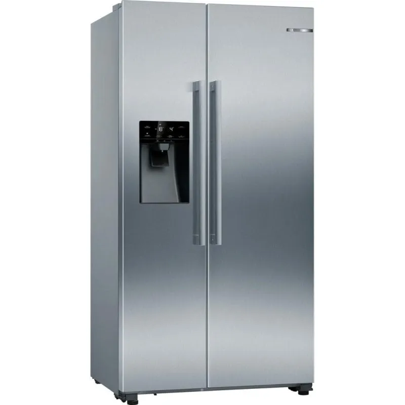 Frigorifero Americano Bosch Serie 6 KAD93AIDP No Frost 178cm 562L D Inox Dispenser Acqua Ghiaccio